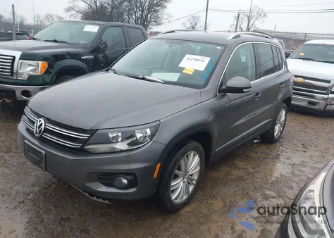 2012 Volkswagen Tiguan Se z USA, uszkodzony, nr VIN WVGAV7AX7CW003243